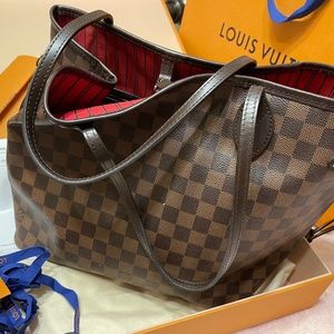 Louis Vuitton never full mm damier